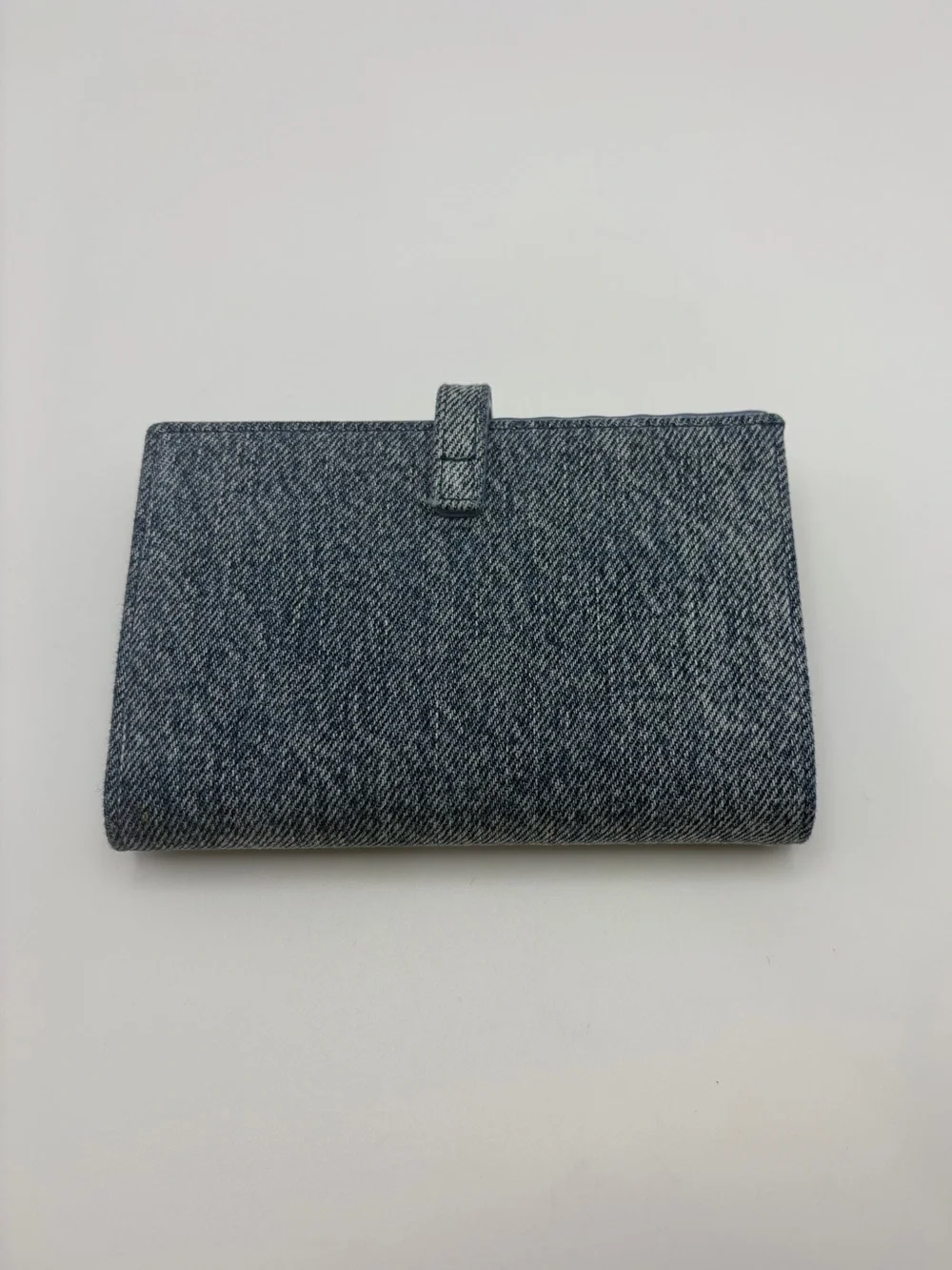 Givenchy Voyou bifold denim/leather wallet EUC